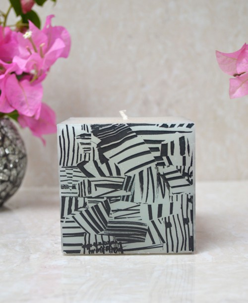 Stripes Pillar Square 3*3"