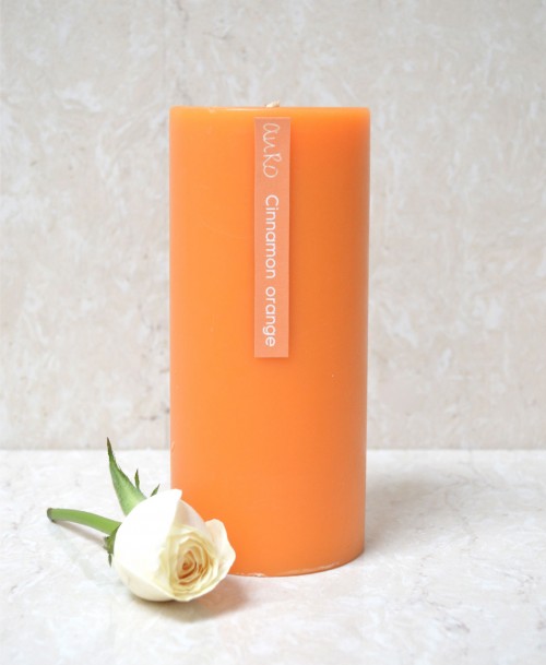 Cinnamon orange pillar 3*6"