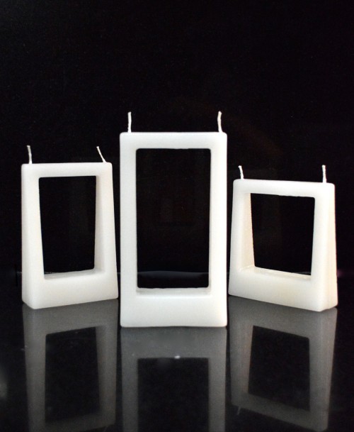 Quadro candle (set of 3)