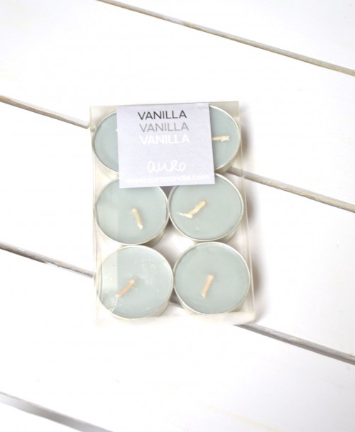 Grey tea lights