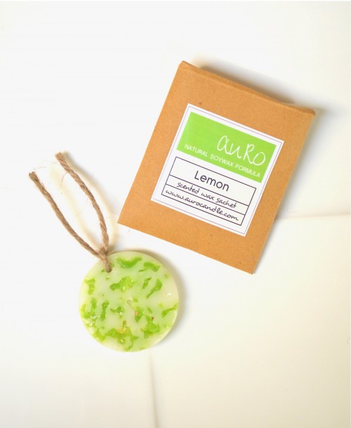 Lemon Wax Sachet